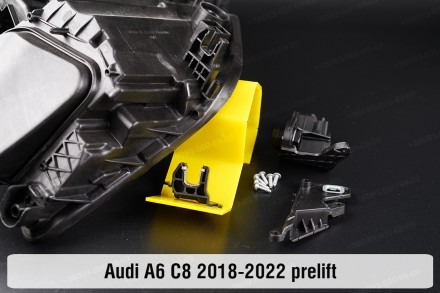 Купить рем комплект крепления корпуса фары Audi A6 C8 (2018-2024) надежно отремо. . фото 6