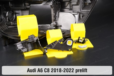 Купить рем комплект крепления корпуса фары Audi A6 C8 (2018-2024) надежно отремо. . фото 2