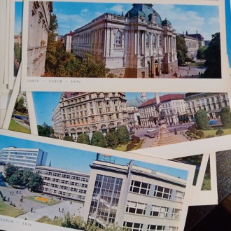 Открытки советского периода: город Львов
В конверте 21 открытка.

Цена: 350 г. . фото 4