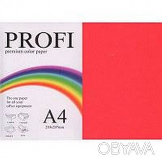 Кольоровий папір PROFI А4/80г 100арк №250 насичений червоний 36450
 
Формат А4
Т. . фото 1