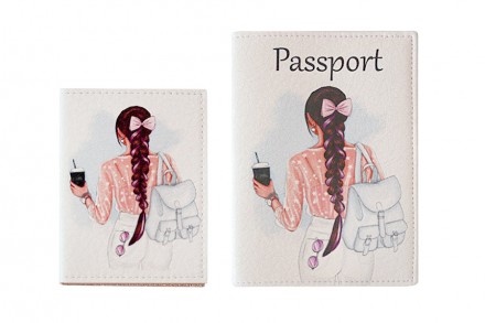 Обкладинка на паспорт AMSLOVA еко-шкіра, жіноча серія Girl 8 00122.218
 
Обклади. . фото 4