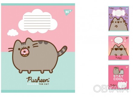 А5-12 канатов. YES Pusheen, тетрадь учеников. 25 шт. в уп. 766202 766202 ish 
От. . фото 1