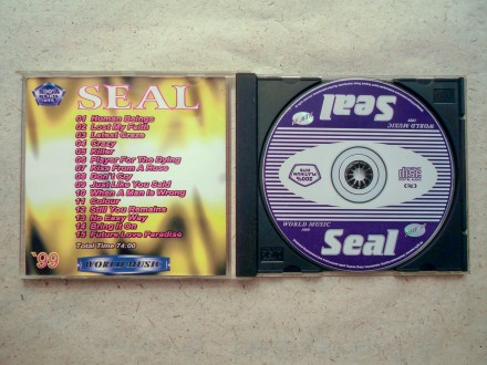Продам б-у CD диск Seal - 200% Ultra Hits.
Коробка повреждена, трещины и потёрт. . фото 4