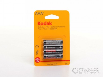 Батарейки Kodak AAA блистер/4 /48/ 
 
Отправка данного товара производиться от 1. . фото 1