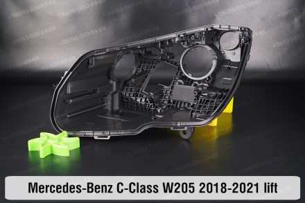 Новый корпус фары Mercedes-Benz C-Class W205 LED Multibeam (2018-2021) рестайлин. . фото 2