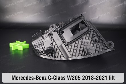 Новый корпус фары Mercedes-Benz C-Class W205 LED Multibeam (2018-2021) рестайлин. . фото 4