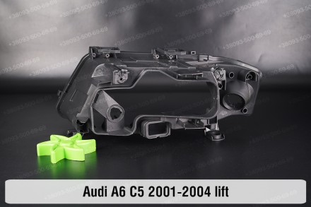 Новий корпус фари Audi A6 C5 (2001-2004) II покоління рестайлінг правий.
У наявн. . фото 3