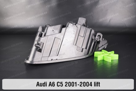 Новий корпус фари Audi A6 C5 (2001-2004) II покоління рестайлінг правий.
У наявн. . фото 7