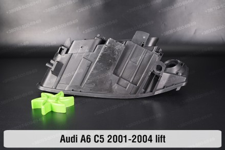 Новий корпус фари Audi A6 C5 (2001-2004) II покоління рестайлінг правий.
У наявн. . фото 6
