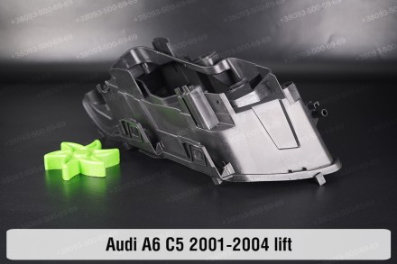 Новий корпус фари Audi A6 C5 (2001-2004) II покоління рестайлінг правий.
У наявн. . фото 4