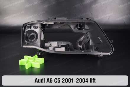 Новий корпус фари Audi A6 C5 (2001-2004) II покоління рестайлінг правий.
У наявн. . фото 2