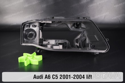 Новий корпус фари Audi A6 C5 (2001-2004) II покоління рестайлінг правий.
У наявн. . фото 1