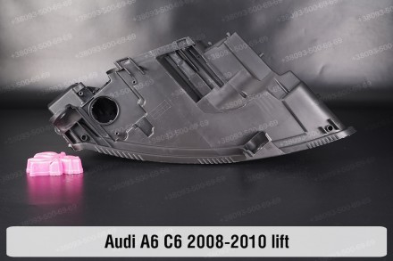 Новий корпус фари Audi A6 C6 (2008-2010) III покоління рестайлінг лівий.
У наявн. . фото 6