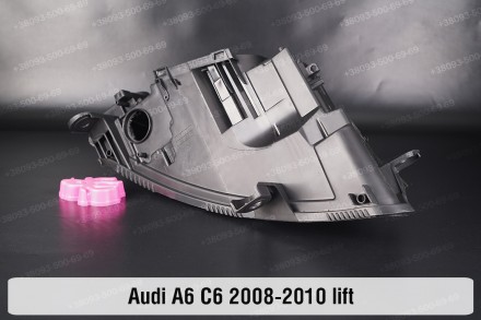 Новий корпус фари Audi A6 C6 (2008-2010) III покоління рестайлінг лівий.
У наявн. . фото 9