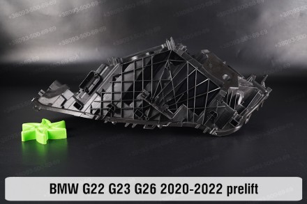 Новий корпус фари BMW 4 G22 G23 G26 (2020-2024) дорестайлінг правий.
У наявності. . фото 5