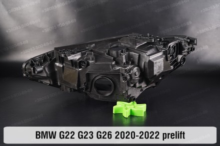 Новий корпус фари BMW 4 G22 G23 G26 (2020-2024) дорестайлінг правий.
У наявності. . фото 3