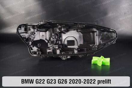 Новий корпус фари BMW 4 G22 G23 G26 (2020-2024) дорестайлінг правий.
У наявності. . фото 2