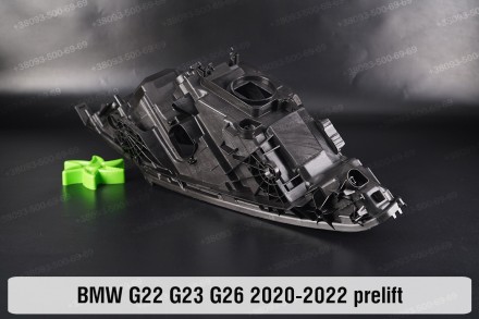 Новий корпус фари BMW 4 G22 G23 G26 (2020-2024) дорестайлінг правий.
У наявності. . фото 8