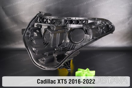 Новий корпус фари Cadillac XT5 (2016-2024) I покоління лівий.
У наявності корпус. . фото 1