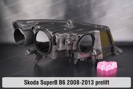 Новый корпус фары Skoda SuperB B6 (2008-2013) II поколение дорестайлинг левый.В . . фото 3