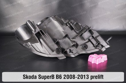 Новый корпус фары Skoda SuperB B6 (2008-2013) II поколение дорестайлинг левый.В . . фото 7