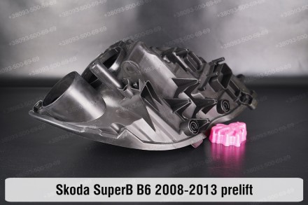 Новый корпус фары Skoda SuperB B6 (2008-2013) II поколение дорестайлинг левый.В . . фото 9