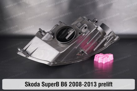 Новый корпус фары Skoda SuperB B6 (2008-2013) II поколение дорестайлинг левый.В . . фото 8