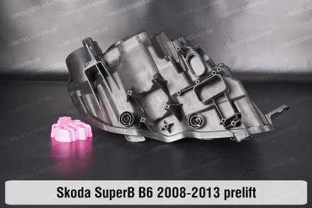Новый корпус фары Skoda SuperB B6 (2008-2013) II поколение дорестайлинг левый.В . . фото 6