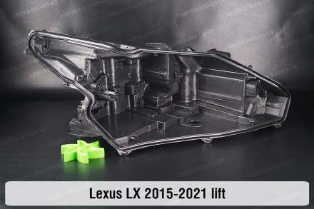 Новий корпус фари Lexus LX J200 LX450 LX570 3 лінзи (2015-2021) III покоління 3 . . фото 2