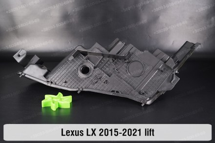 Новий корпус фари Lexus LX J200 LX450 LX570 3 лінзи (2015-2021) III покоління 3 . . фото 6