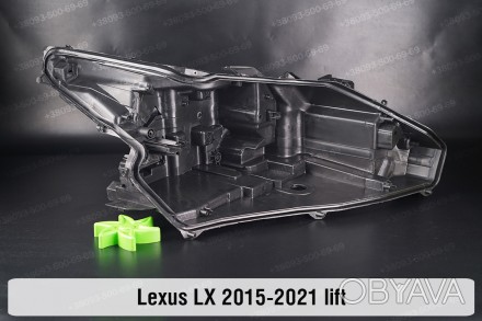 Новый корпус фары Lexus LX J200 LX450 LX570 3 линзы (2015-2021) III поколение 3 . . фото 1