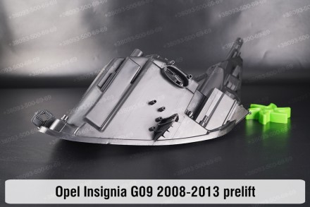 Новый корпус фары Opel Insignia G09 (2008-2013) I поколение дорестайлинг правый.. . фото 9