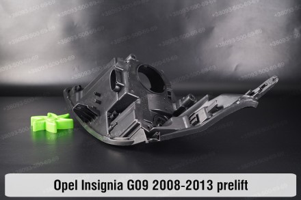 Новый корпус фары Opel Insignia G09 (2008-2013) I поколение дорестайлинг правый.. . фото 7