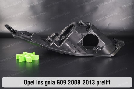Новый корпус фары Opel Insignia G09 (2008-2013) I поколение дорестайлинг правый.. . фото 5
