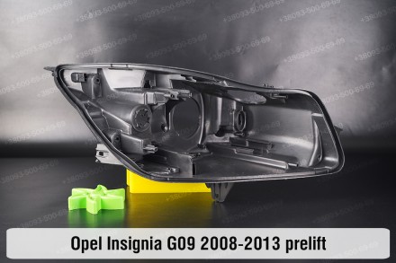 Новый корпус фары Opel Insignia G09 (2008-2013) I поколение дорестайлинг правый.. . фото 2