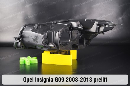 Новый корпус фары Opel Insignia G09 (2008-2013) I поколение дорестайлинг правый.. . фото 3