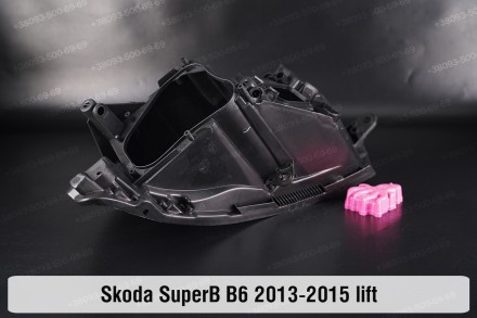 Новый корпус фары Skoda SuperB B6 (2013-2015) II поколение рестайлинг правый.
В . . фото 5