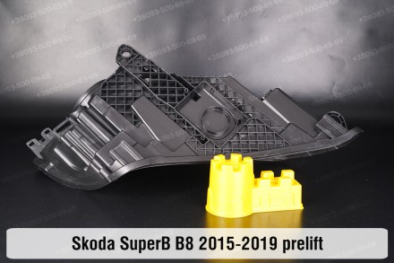 Новий корпус фари Skoda SuperB B8 Xenon (2015-2019) III покоління дорестайлінг л. . фото 5