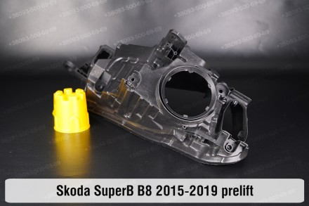 Новий корпус фари Skoda SuperB B8 Xenon (2015-2019) III покоління дорестайлінг л. . фото 4