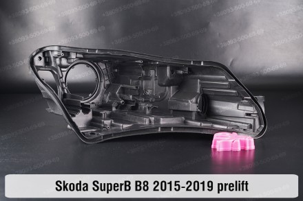 Новий корпус фари Skoda SuperB B8 Xenon (2015-2019) III покоління дорестайлінг п. . фото 2