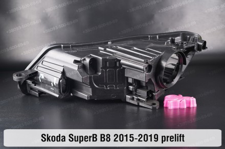Новий корпус фари Skoda SuperB B8 Xenon (2015-2019) III покоління дорестайлінг п. . фото 3
