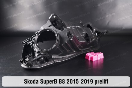 Новий корпус фари Skoda SuperB B8 Xenon (2015-2019) III покоління дорестайлінг п. . фото 6