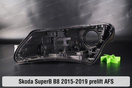 Новий корпус фари Skoda SuperB B8 Xenon AFS (2015-2019) III покоління дорестайлі. . фото 2