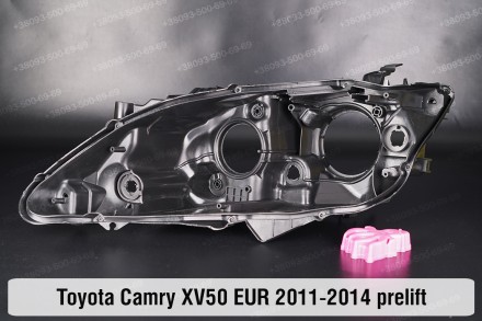 Новый корпус фары Toyota Camry XV50 EUR (2011-2014) VII поколение дорестайлинг л. . фото 2
