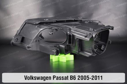 Новый корпус фары VW Volkswagen Passat B6 Xenon (2005-2011) VI поколение правый.. . фото 3