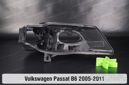 Новый корпус фары VW Volkswagen Passat B6 Xenon (2005-2011) VI поколение правый.. . фото 1