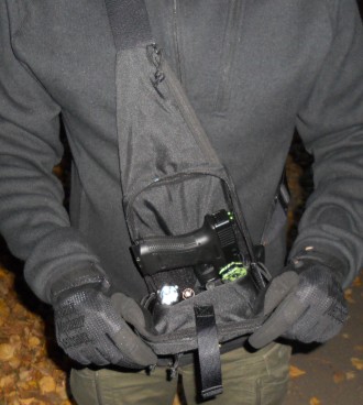 M-Tac сумка-кобура наплечная разработана для скрытого ношения Вашего пистолета. . . фото 5