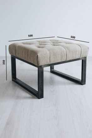 Пуф, — мебельное изделие для сидения одного человека, без спинки и подлокотников. . фото 4