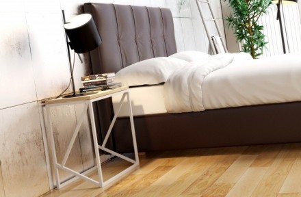 Прикроватный столик - служит неотъемлемой частью спальни, имеет декоративное и ч. . фото 5
