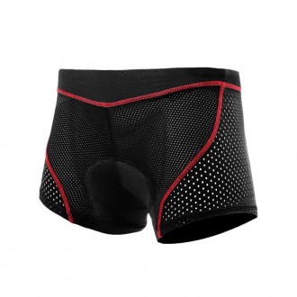 Трусы велосипедные X-Тiger XM-DNK-168 с гелевым 5D памперсом M Red (5119-18061). Київ. фото 1